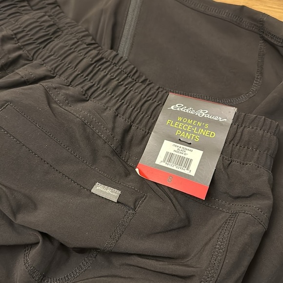 EDDIE BAUER ⭐️   fleece lined pants NWT - Picture 6 of 6
